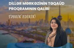 Tələbələrimizi təbrik edirik !