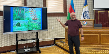 BDU-da elmi seminar: “İqlim dəyişmələri kontekstində Azərbaycanın florasının biocoğrafiyası və biomüxtəlifliyi”