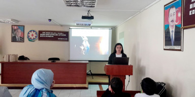 BDU-nun nəzdində “Gənc istedadlar” liseyində “Kosmosda evimiz - Günəş sistemini kəşf edək” mövzusunda öyrədici seminar