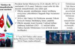 “Türk dünyası daxili inteqrasiya prosesləri və Özbəkistan” mövzusunda ustad dərsi keçirilib.