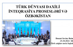 “Türk dünyası daxili inteqrasiya prosesləri və Özbəkistan” mövzusunda ustad dərsi keçirilib.