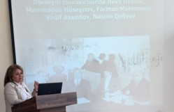 müəllimi t.ü.f.d. Hicran Mahmudovanın “Professor Həvil Həvilov və BDU-da etnoqrafiya elminin tədrisində onun xidmətləri” mövzusunda elmi seminarı keçirilmişdir.