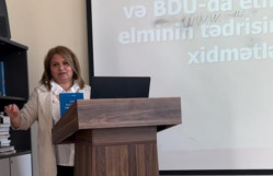 müəllimi t.ü.f.d. Hicran Mahmudovanın “Professor Həvil Həvilov və BDU-da etnoqrafiya elminin tədrisində onun xidmətləri” mövzusunda elmi seminarı keçirilmişdir.