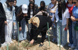 BDU-nun Biologiya fakültəsinin bir qrup tələbəsi Abşeron Milli Parkında ekoloji aksiya keçirib