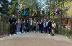 Bakı Zooloji Parkında mühazirə və məşğələ dərsləri keçirilib