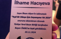 Professor İlhamə Hacıyeva “Başarı ödülü”nə layiq görülüb