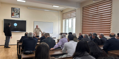 Mexanika – riyaziyyat fakültəsində türkiyəli professor seminar keçdi