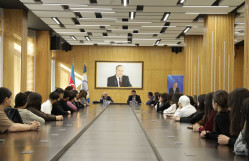 BDU-da "Heydər Əliyev mühazirələri" layihəsinin növbəti qonağı professor Şahlar Əsgərov olub