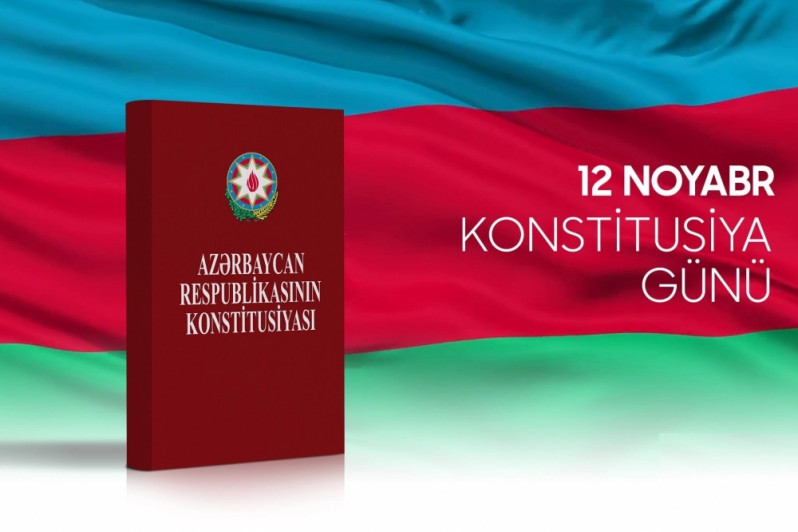 12 noyabr - Azərbaycan Respublikasının Konstitusiya Günüdür