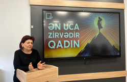 “ƏN UCA ZİRVƏDİR QADIN” ADLI TƏDBİR KEÇİRİLİB