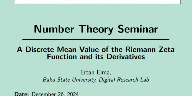 Number Theory Seminar