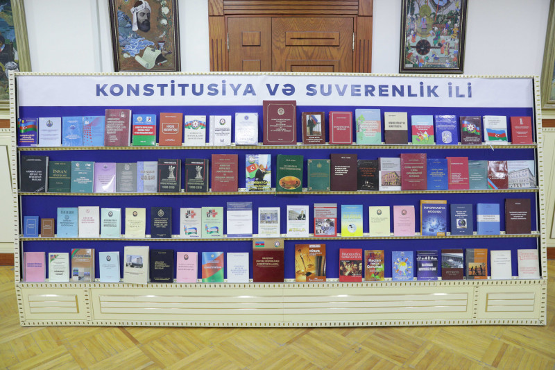 BDU-da “Konstitusiya və Suverenlik İli” adlı kitab sərgisi