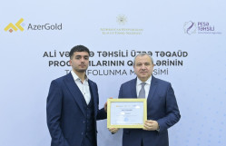 BDU-nun üç tələbəsi “AzerGold”un tələbələr üçün elan etdiyi 4-cü təqaüd proqramının qalibi olub