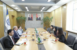 The Rector of Baku State University (BSU), Elchin Babayev, has met with representatives of Huawei