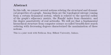 Türker Bıyıkoğlu will hold a Master Class at the Faculty of Applied Mathematics and Cybernetics!