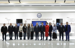 Qazaxıstanın Ş.Yessenov adına Xəzər Texnologiya və Mühəndislik Universitetinin nümayəndə heyəti BDU-da