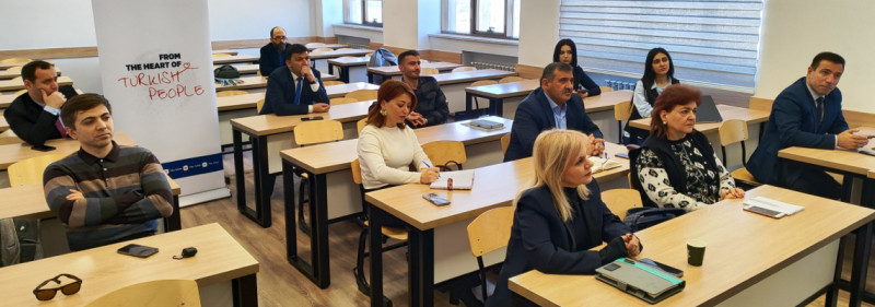 Türkiyənin Ankara Sosial Elmlər Universiteti BDU-da sosiokənd sisteminin tətbiqinə dair üçgünlük seminar keçirir