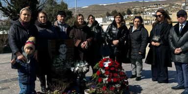 BDU-nun şəhid məzunu Ataməli Musaoğlunun məzarı ziyarət olunub