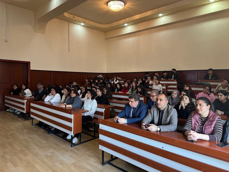 Fizika fakültəsində 8 Mart Beynəlxalq Qadınlar günü ilə bağlı tədbir keçirilib