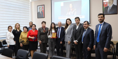 BDU-da "Azərbaycan Türk Ocağı"nın təsis etdiyi Qənirə Paşayeva adına mükafatın təqdimatı