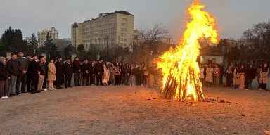 BDU-nun "Tələbə evi"ndə Yel çərşənbəsi qeyd olunub