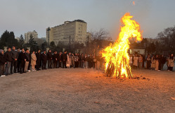 BDU-nun "Tələbə evi"ndə Yel çərşənbəsi qeyd olunub