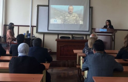 BDU-da Laçın rayonunun işğaldan azad edilməsinin ildönümünə həsr edilmiş tədbir keçirilib