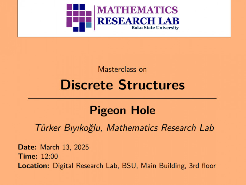 Join our Masterclass on Discrete Methods, Techniques and Theorems!