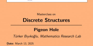 Join our Masterclass on Discrete Methods, Techniques and Theorems!