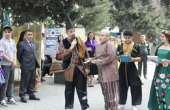 BDU-nun nəzdində “Gənc istedadlar” liseyində Novruz şənliyi