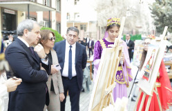 BDU-nun nəzdində “Gənc istedadlar” liseyində Novruz şənliyi