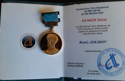 Ramiz Əskər “Əlişir Nəvai” qızıl medalına layiq görülüb