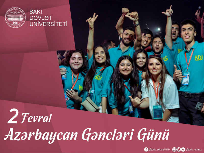 2 fevral - Azərbaycan Gəncləri Günüdür