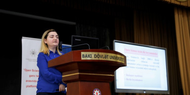 BDU-da gənc tədqiqatçılar üçün “Open Science Azərbaycan” layihəsinin seminarı keçirilib