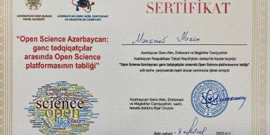 Şərqşünaslıq fakültəsinin magistrantı elmi seminarda iştirak edib