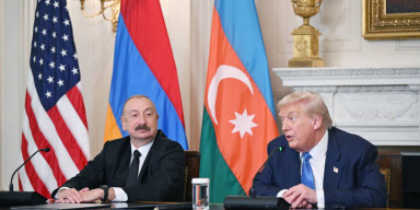 Azərbaycanın və ABŞ-ın prezidentləri, Ermənistanın Baş naziri Ağ Evdə mətbuata bəyanatla çıxış ediblər