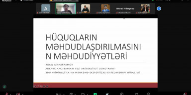 “BDU könüllüləri” təşkilatının Hüquq fakültəsinin tələbələri üçün silsilə təlim proqramı davam edir