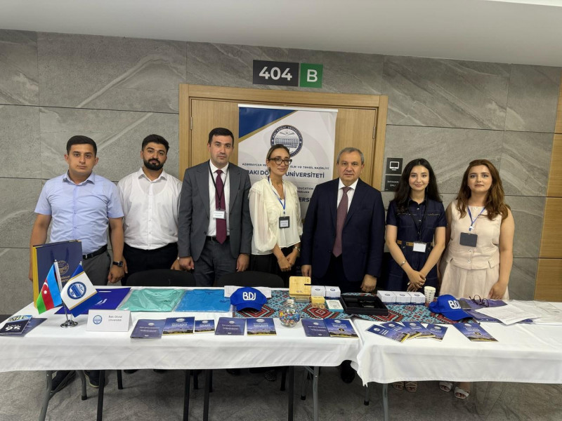 BDU DİM-in təşkilatçılığı ilə ali təhsil müəssisələrinin sərgisində təmsil olunur