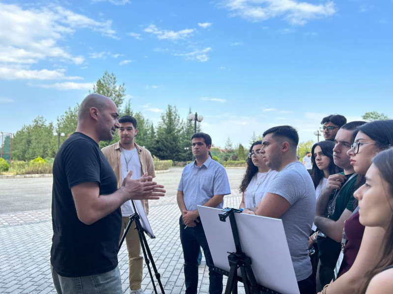 Qubada Yay düşərgəsində astronomiya haqqında sərgi və kosmik müşahidə sessiyası təşkil olunub