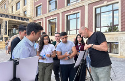 Qubada Yay düşərgəsində astronomiya haqqında sərgi və kosmik müşahidə sessiyası təşkil olunub