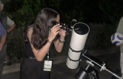 Qubada Yay düşərgəsində astronomiya haqqında sərgi və kosmik müşahidə sessiyası təşkil olunub