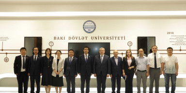 Çinin Lanzhou Maliyyə və İqtisad Universitetinin nümayəndə heyəti BDU-da