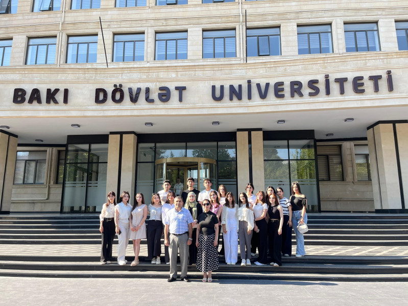 BDU-nun SABAH qruplarının tələbələri üçün İnnovasiya və Rəqəmsal İnkişaf Agentliyində infosessiya