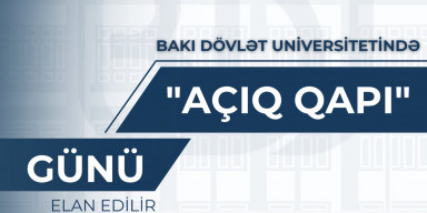 BDU-da abituriyentlər üçün “Açıq qapı” günü elan edilir