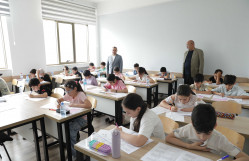 BDU-nun nəzdində “Gənc istedadlar” liseyinin V siniflərinə qəbul imtahanı keçirilib