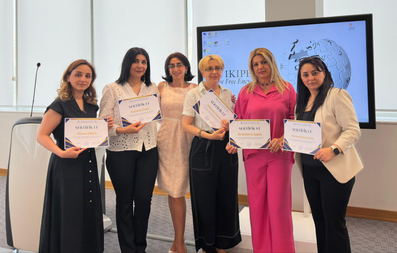 BDU əməkdaşı “Vikipediya” üzrə təlimlərdə iştirak edib