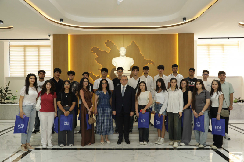 BDU-da şəhid övladları olan abituriyentlər üçün infotur keçirilib