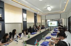 BDU-da şəhid övladları olan abituriyentlər üçün infotur keçirilib