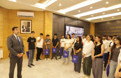 BDU-da şəhid övladları olan abituriyentlər üçün infotur keçirilib