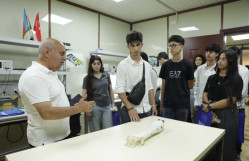 BDU-da şəhid övladları olan abituriyentlər üçün infotur keçirilib